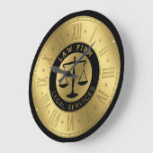 Procureur bij wet | Gulden schalen van justitie Grote Klok (Hoek)