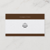 Procureur bij wet | INITIALEN Visitekaartje (Achterkant)