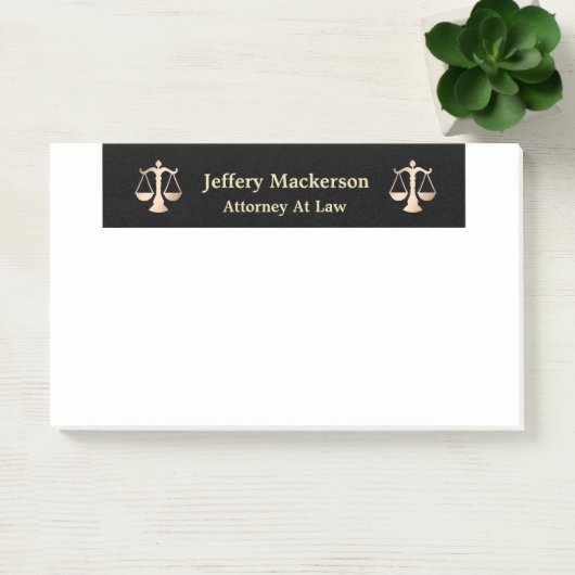 procureur bij Wet Modern Professional Post-it® Notes (Kantoor)