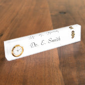 Procureur bij wet naambordje (Zijkant)