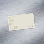 Procureur bij wet | Professionele advocaat Magnetisch Visitekaartje (Voorbeeld)