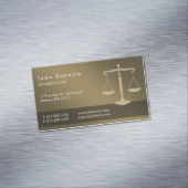 Procureur bij wet | Professionele advocaat Visitekaartje Magneet (Voorbeeld)