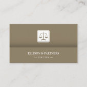 Procureur bij wet | Schaalprijzen van "Justice Gol Visitekaartje (Voorkant)