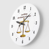 Procureur bij wet | Tijd voor gerechtigheid - Wand Grote Klok (Hoek)