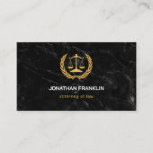 Procureur bij wet visitekaartje (Voorkant)