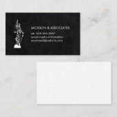 Procureur bij wet visitekaartje (Voorkant / Achterkant)