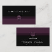 Procureur bij wet visitekaartje (Voorkant / Achterkant)