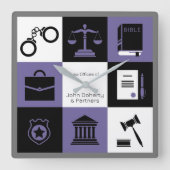 Procureur bij wet | Wettelijke Kantoor Vierkante Klok (Voorkant)