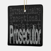 Procureur-generaal Keramisch Ornament (Links)