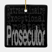 Procureur-generaal Keramisch Ornament (Achterkant)