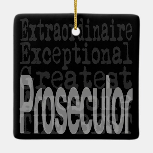 Procureur-generaal Keramisch Ornament (Achterkant)