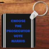 Procureur of misdadiger sleutelhanger (Achterkant)