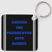 Procureur of misdadiger sleutelhanger (Achterkant)