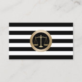 Procureur van de advocatenadvocaat van Law Gold Sc Visitekaartje (Voorkant)