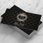 procureur van de advocatuur Luxury Dark VIP Visitekaartje