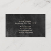 procureur van de advocatuur van de advocatuur van  visitekaartje (Achterkant)