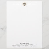 Procureur van de Kantoor van de procureur-generaal Briefhoofd Ontwerp (Voorkant)