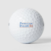 Procureur vs Felon American Election 2024 T-shirt Golfballen (Voorkant)