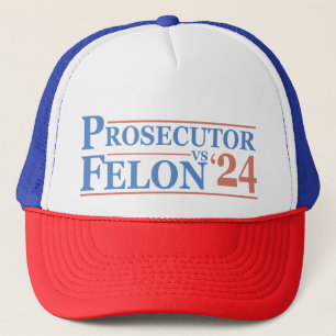 Procureur vs Felon American Election 2024 T-shirt Trucker Pet