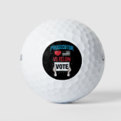 Procureur vs Felon Vote Golfballen (Voorkant)