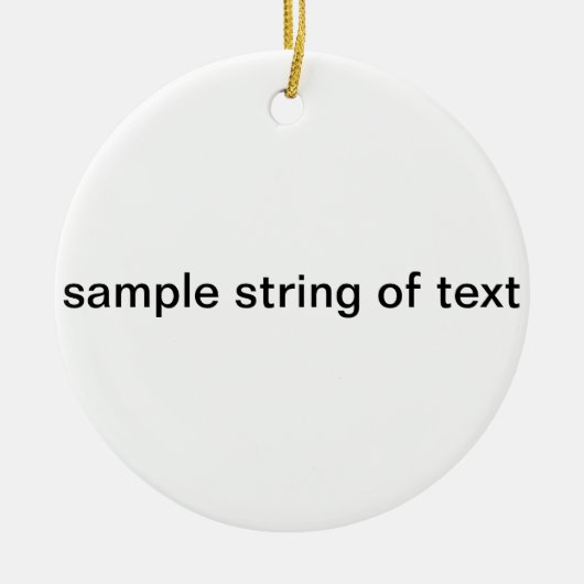 Prod-titel Keramisch Ornament (Voorkant)