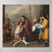 Prodigal Son - Bartolomé Murillo Fine Art Poster (Voorkant)