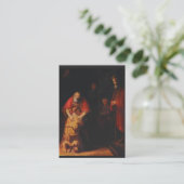 Prodigal Son Prayer na de heilige bekentenis van d Visitekaartje (Staand voorkant)