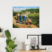 Prodigal Son, vergiffenis, wijngaard, landschap Poster (Thuiskantoor)