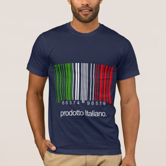 Prodotto Italiano. T-shirt (Voorkant)