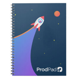 ProdPad 'Van hier naar Mars'-laptop Notitieboek