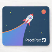 ProdPad 'Van hier naar Mars'-muis Muismat (Voorkant)