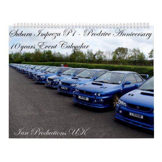 Prodrive P1 10 jaar Jubileum Event Calendar Kalender (Hoes)