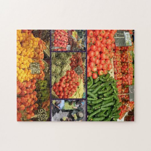 Produceer Collage Puzzle 02 Legpuzzel (Horizontaal)