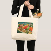 Produceer leverancierstas (Pike Place Market in Se Grote Tote Bag (Voorkant (product))
