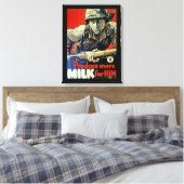 Produceer meer melk voor hem canvas afdruk (Insitu (Slaapkamer))