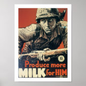 Produceer meer melk voor hem poster (Voorkant)