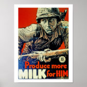 Produceer meer melk voor hem poster (Voorkant)