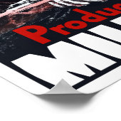 Produceer meer melk voor hem — WWII Poster (Hoek)