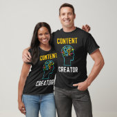 Producent Cool Content Creator T-shirt (Unisex)