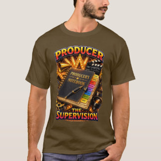 Producent - De Supervisie Heren Donker T-shirt