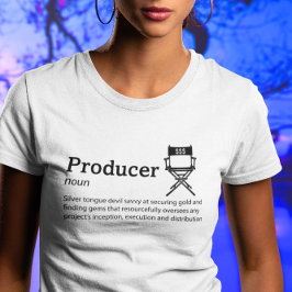 Producent Definition Light Mode - Filmmaker T-shirt