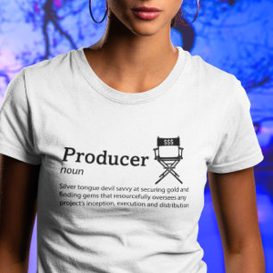 Producent Definition Light Mode - Filmmaker T-shirt