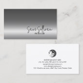 Producent Entertainment Faux Silver Visitekaartje (Voorkant / Achterkant)