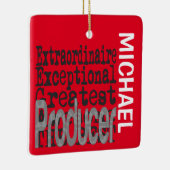 Producent Extraordinaire CUSTOM Keramisch Ornament (Rechts)