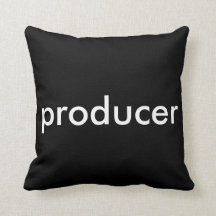 Producent in vetgedrukte letters