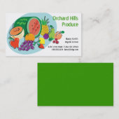 Producent/Vendor_Total Fruity_blue oval Visitekaartje (Voorkant / Achterkant)