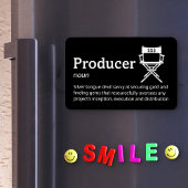 Producentendefinitie - Filmmaker 4"x 6"Flex Magneet