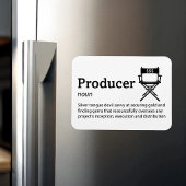 Producentendefinitie - het vastgestelde leven 3"x  magneet