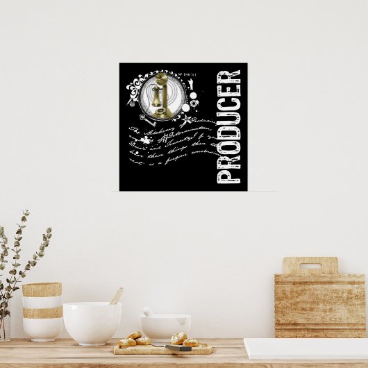 Producer Alchemy Poster (Keuken)