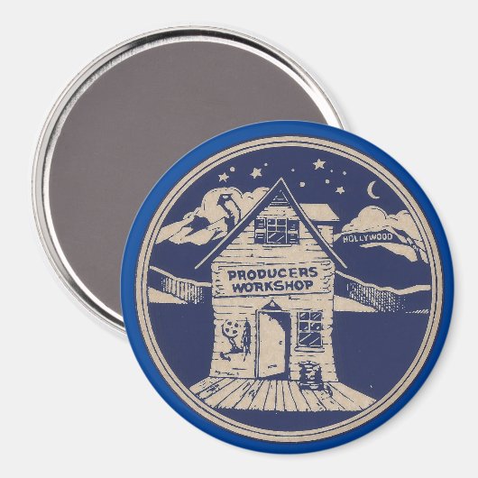 Producer Workshop logo Magnet (Voorkant / Achterkant)
